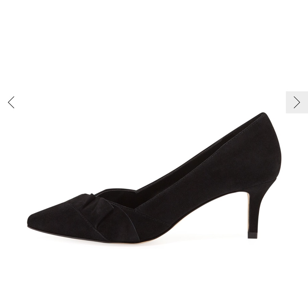 Donald J Pliner Fayer Kitten Heel ruffle pump-8